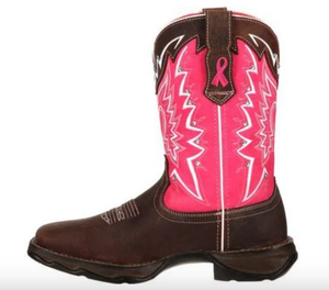 Durango Womens Lady Rebel Benefiting Stefanie Spielman Western Boot