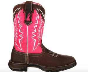 Durango Womens Lady Rebel Benefiting Stefanie Spielman Western Boot