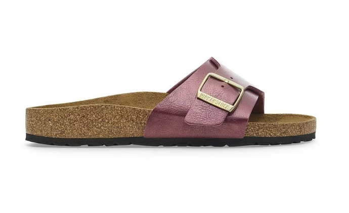 BIRKENSTOCK Womens CATALINA BIRKO-FLOR BERRY CRUSH