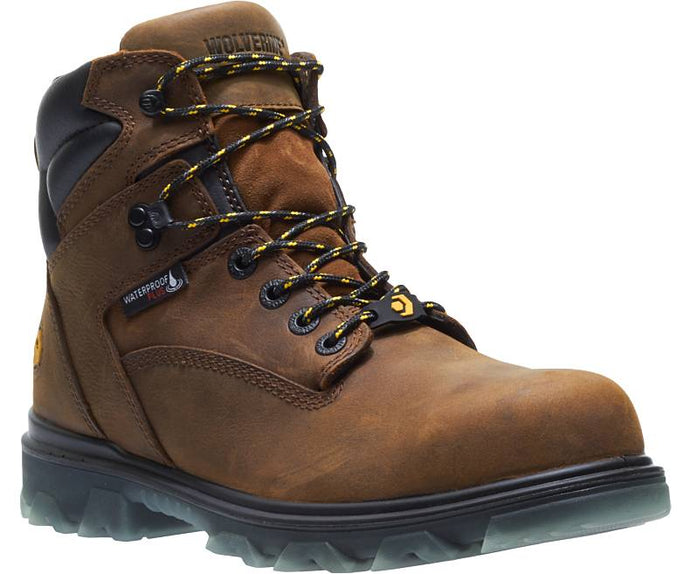 Wolverine Men's I-90 Epx Carbonmax 6 Inch Lace Up Work Boot Brown