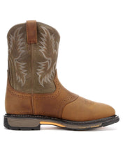 Load image into Gallery viewer, Ariat Men’s Workhog Round Toe 10 Inch Pull on Soft Toe Work Boot