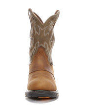 Load image into Gallery viewer, Ariat Men’s Workhog Round Toe 10 Inch Pull on Soft Toe Work Boot