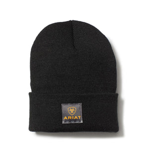 ARIAT REBAR WATCH CAP BEANIE BLACK