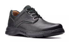 Load image into Gallery viewer, Clarks Mens Unbrawley Pace Casual Dress Shoe Black Leather