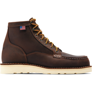 DANNER MNS BULL RUN 6 INCH MOC TOE SOFT TOE WORK BOOT