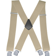 Load image into Gallery viewer, ADJUSTABLE 5CM ELASTIC X-SHAPED SUSPENDER CLIP_CWMM1109: COFFEE / (OS) 2