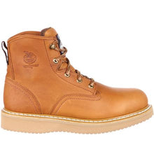 Load image into Gallery viewer, Georgia #G6152   Men&#39;s Wedge Work Boot Soft Toe Barracuda Gold