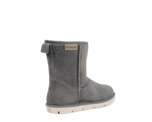 Superlamb Womens Argali 7.5" Sheepskin Boot Charcoal