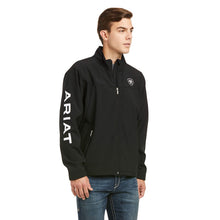 Load image into Gallery viewer, ARIAT MEN’S TEAM  SOFTSHELL JACKET BLACK