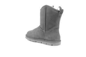 SUPERLAMB WOMEN'S ARGALI 7.5" SHEEPSKIN BOOT CHARCOAL