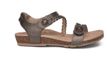 Load image into Gallery viewer, Aetrex Womens Jillian Quarter Strap Sandal Bronze