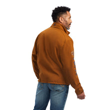 Load image into Gallery viewer, ARIAT MNS LOGO 2.0 SOFTSHELL JACKET CHESTNUT