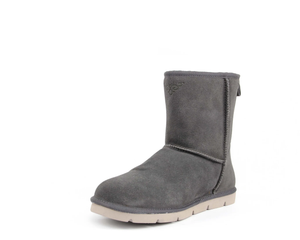 Superlamb Womens Argali 7.5" Sheepskin Boot Charcoal