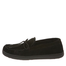 Load image into Gallery viewer, Bearpaw Mens Moc Ii Suede Slipper Black