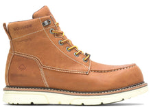 Load image into Gallery viewer, Wolverine Mns I-90 Durashocks-Moc-Toe 6 Inch Work Boot Tan