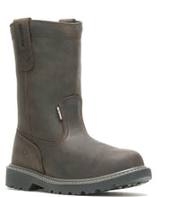 Load image into Gallery viewer, Wolverine Mens  Floorhand Waterproof 10&quot; Wellington Pull On Work Boot Brown Oiled