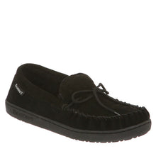 Load image into Gallery viewer, Bearpaw Mens Moc Ii Suede Slipper Black