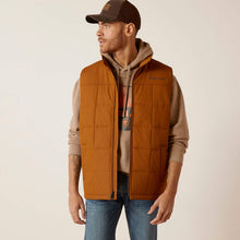 Load image into Gallery viewer, Ariat Mens Crius Insulated Vest Chestnut