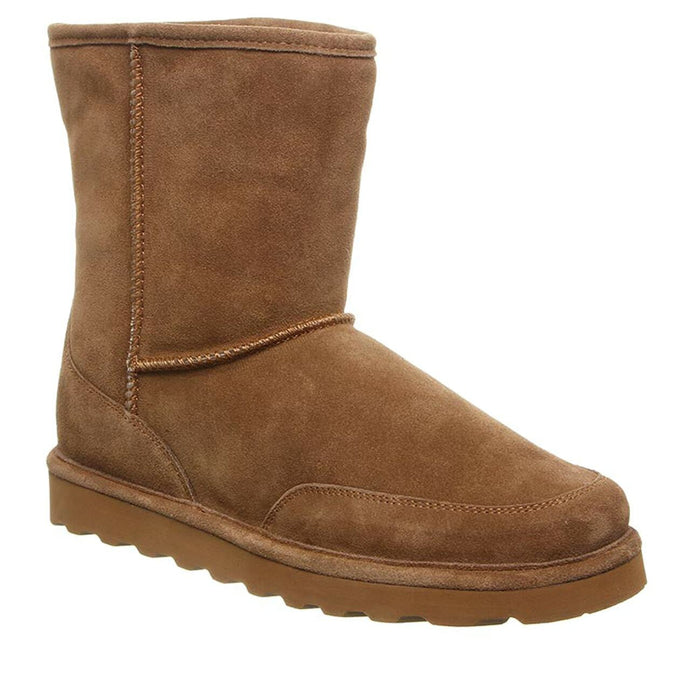 Bearpaw Mens Brady Short Suede Boot Hickory