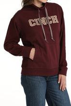 Load image into Gallery viewer, Cinch Women&#39;s French Terry Hoodie - Purple