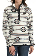 Load image into Gallery viewer, Cinch Women&#39;s Southwestern Print Fleece Pull Over